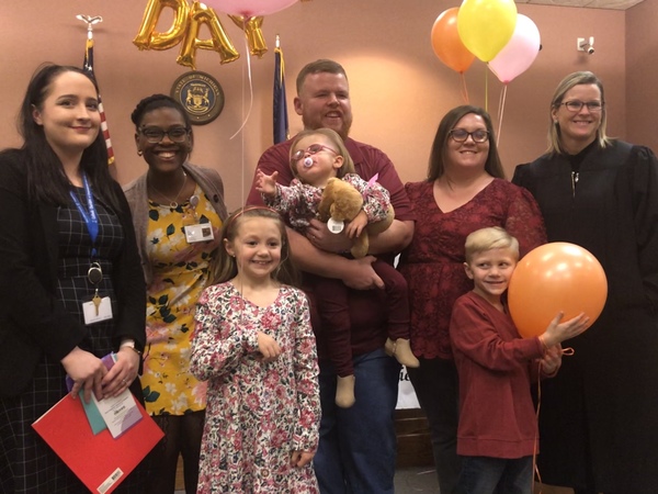 Local Families Welcome New Members On Adoption Day