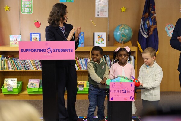 Gov. Whitmer, MiLEAP Announce Record Enrollment in PreK for All
