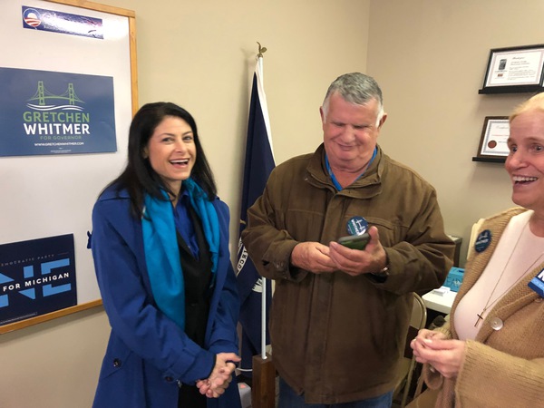 Whitmer Campaign Swings Through Brighton