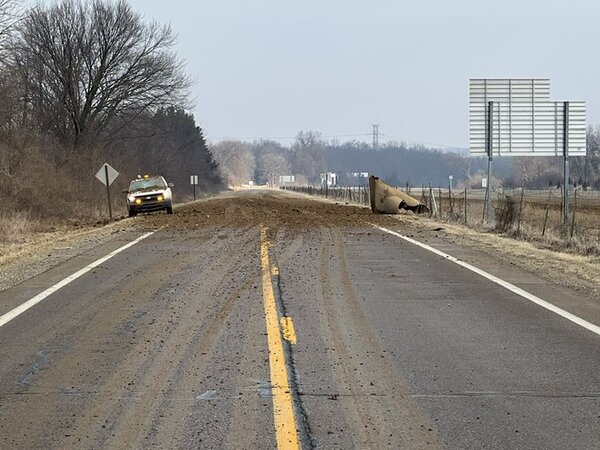 Gas Explosion Closes Freeway In Tyrone Township