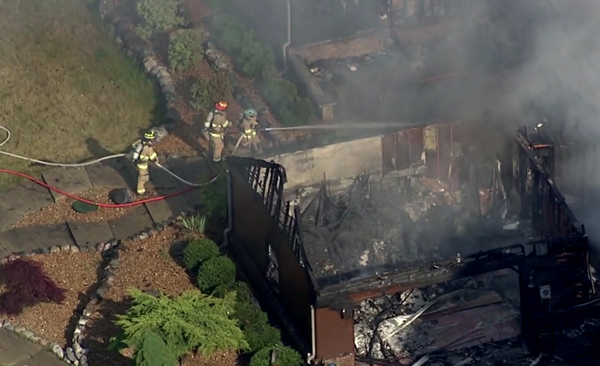 Fire Destroys Large Putnam Township Home