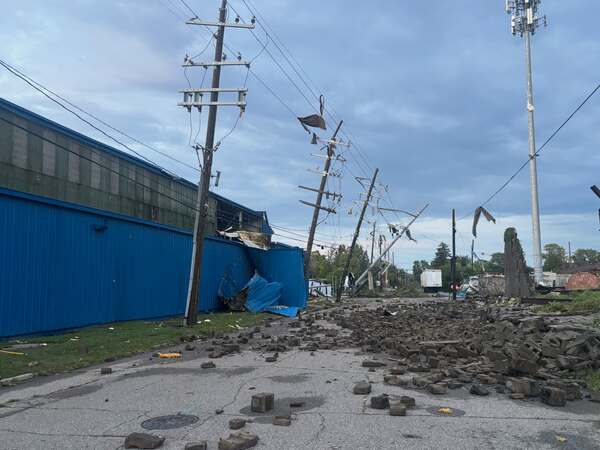 Tornado Confirmed On Detroit's East Side