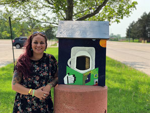 Great Start Livingston & Howell Schools Partner For Little Free Library