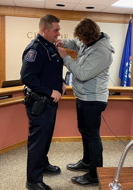 Howell Police Department Welcoming New Officer