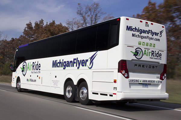 Michigan Flyer Launching Brighton Bus Service