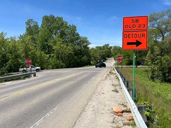 Work Begins on Old US 23 in Hartland
