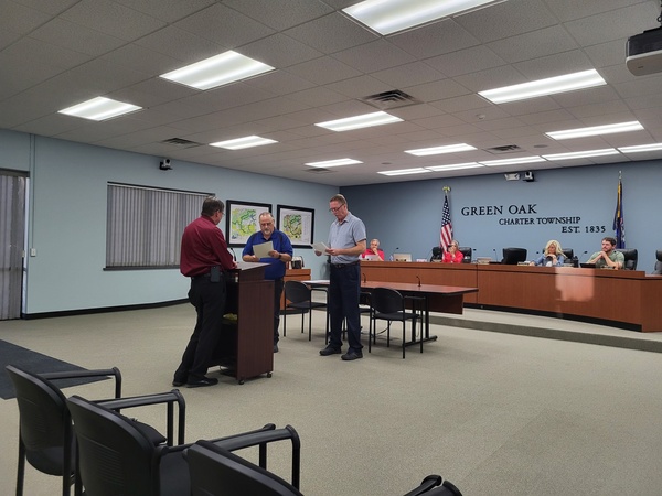 Resolution Honoring Retired Green Oak Fire Chief Kevin Gentry
