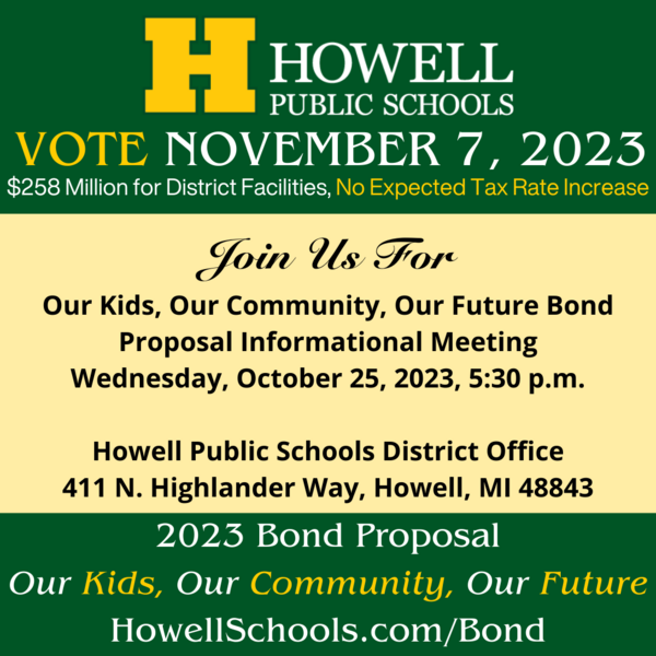 Informational Meeting On Howell Public Schools Bond Proposal