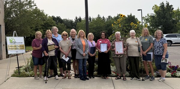 Brighton Garden Club Receives Statewide Beautification Award