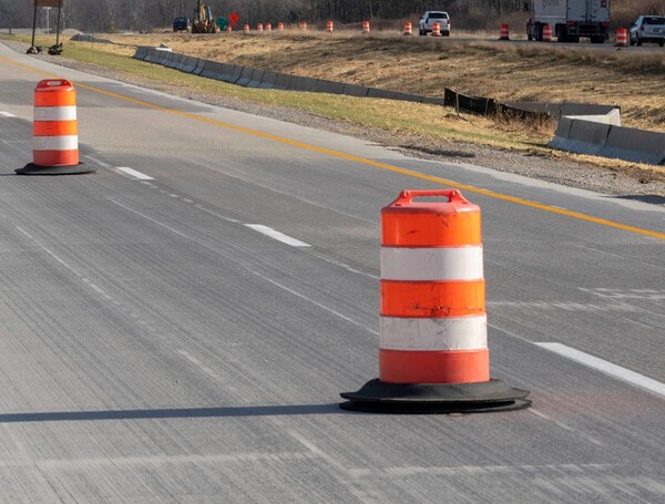 Wednesday Roadwork on Grand River Avenue in Brighton