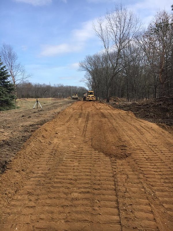 Work Underway On Trail Connector At Island Lake Rec Area