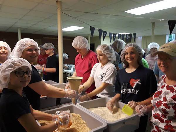 Over 10,000 Meals Packaged At Local Church Event For Puerto Ricans