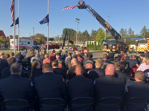 Brighton Area Fire Authority Honors Fallen From 9/11