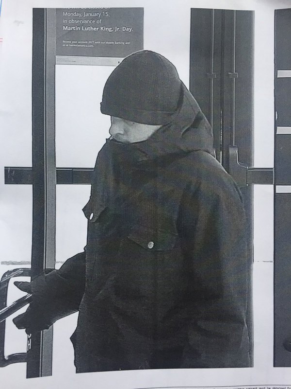 Suspect Sought In Armed Bank Robbery