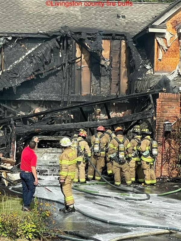 Garage Fire Seriously Damages Brighton House