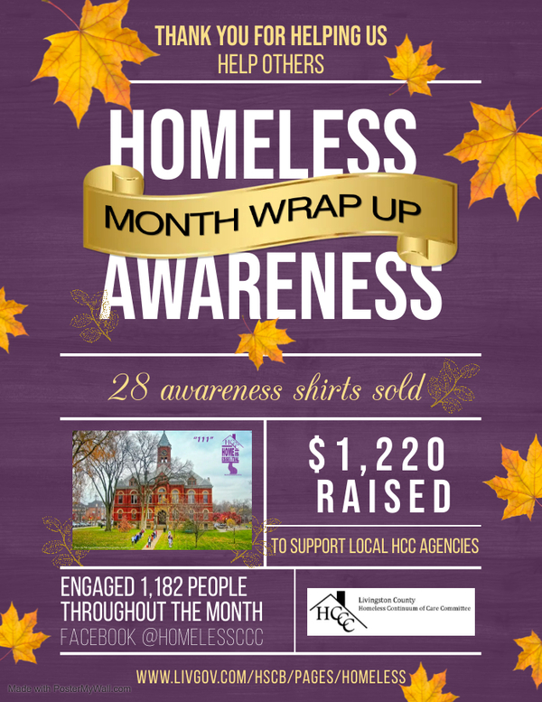 HCC Shares Highlights From Homelessness Awareness Campaign
