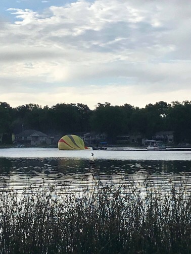 Balloon Hits Power Line During Balloonfest; Pilot Uninjured