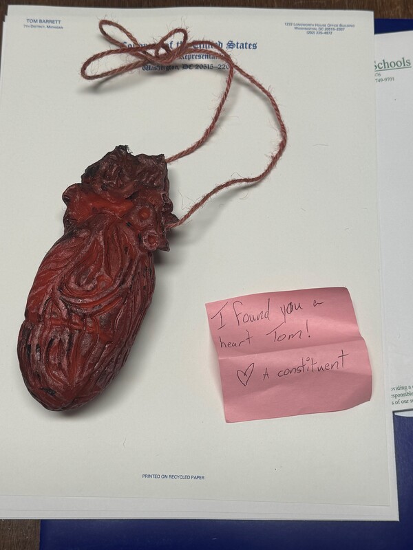 Congressman Barrett's Lansing Office Defaced