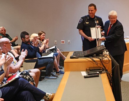 South Lyon Honors Retiring Police Chief Baaki