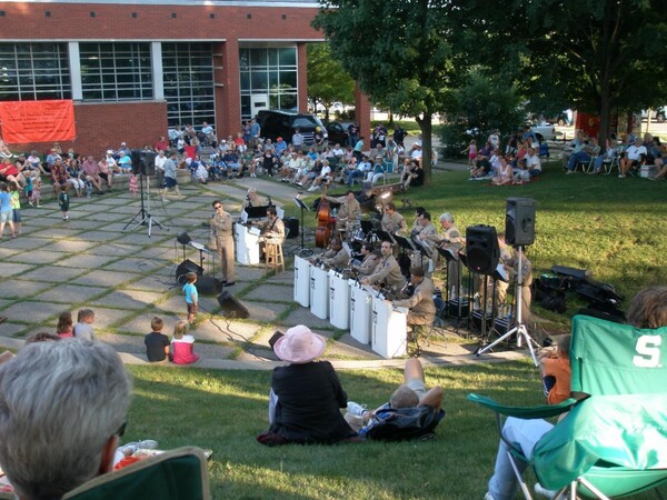 “Concerts At The Courthouse” In Downtown Howell Friday