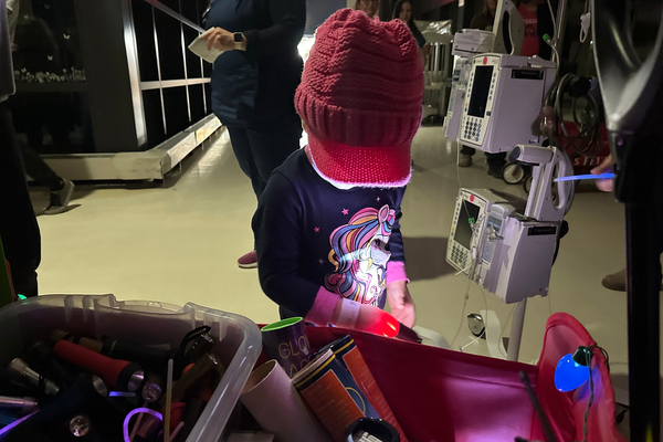 Nightly Tradition Brings Light & Hope To Children At Michigan Hospital