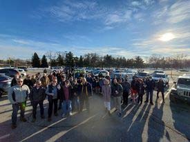 Car Parade Greets Local Vet On 90th Birthday