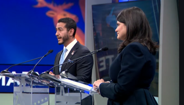Democratic US Senate Candidates Stevens, El-Sayed Square Off in Televised Debate