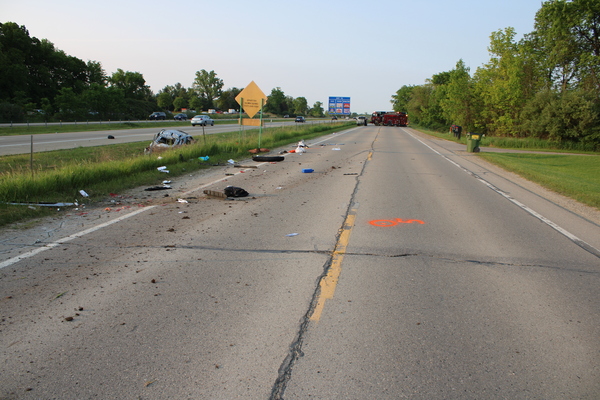 LCSO: Two Flint Men Critical Following Rollover Crash on US 23