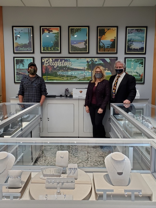 Brighton Jeweler Hosts Mill Pond, Great Lakes Art Exhibit