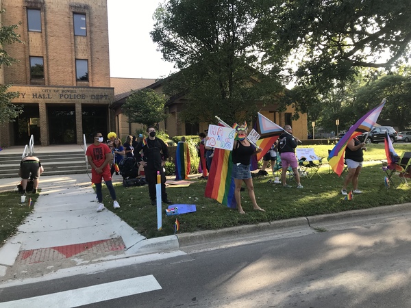 Peaceful Protest Seeks Inclusivity & Accountability In Howell