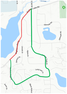 Brighton Lake Road Closure Wednesday & Thursday