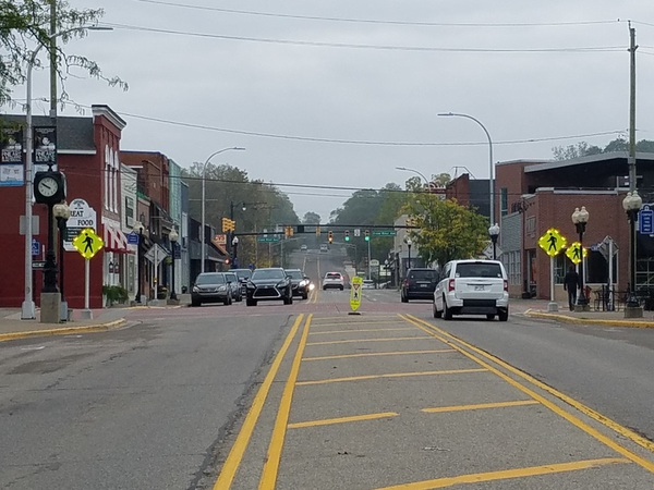 Crosswalk Project Complete In Downtown Brighton