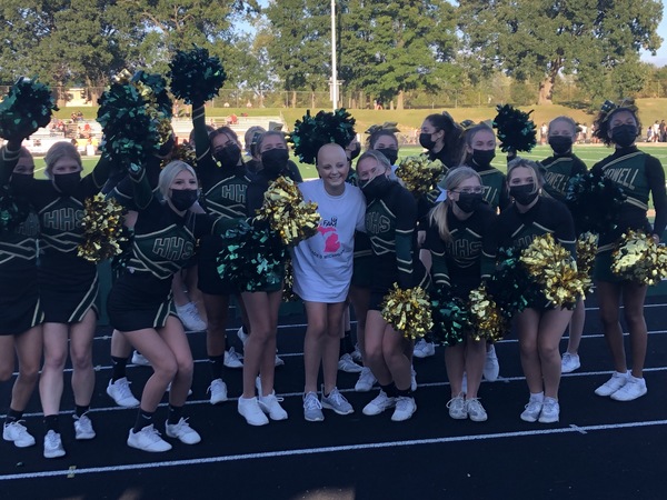 Howell JV Cheer Helps Lift Spirits Of Peer Battling Cancer