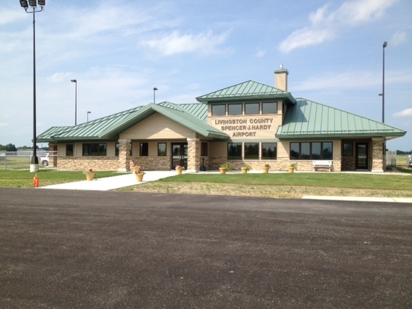 Classic Jet Aircraft Staging At Livingston County Spencer J. Hardy Airport