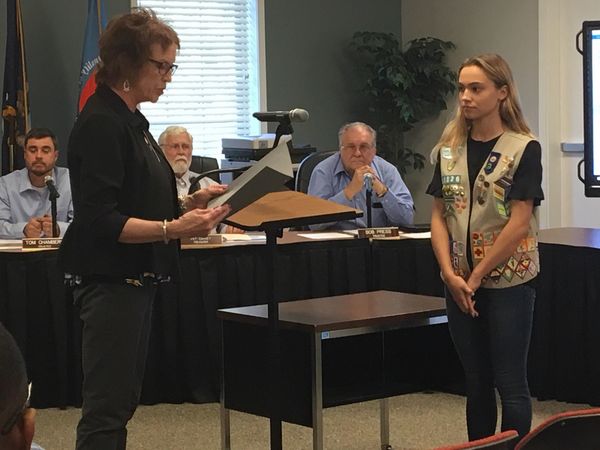 Girl Scout Gold Award Recipients Recognized For Community Work