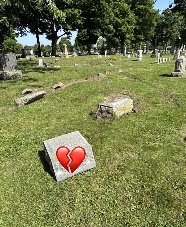 Impaired Driver Causes Damage At Fowlerville Cemetery