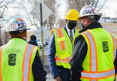 Lt. Governor Visits Dietz Road Bridge Near Williamston