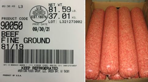 Ground Beef Recall - Some Distributed Locally