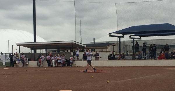 Red Wings Goalie Jimmy Howard Holds Home Run Derby Benefit in Brighton