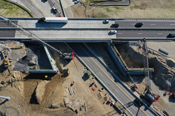 Lane Reduction, Full Nighttime Closures on Grand River at I-96 in Brighton This Week