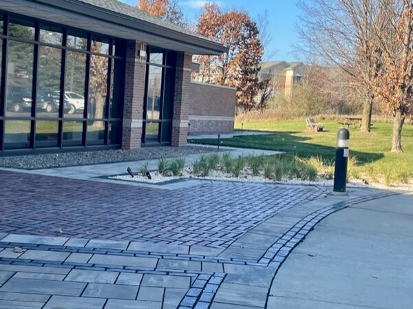 Outdoor Renovations Complete At Brighton District Library