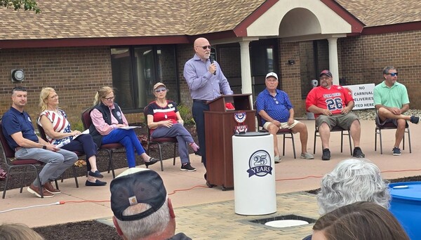 Hamburg Twp Buries Time Capsule as Part of America's 250th Celebration