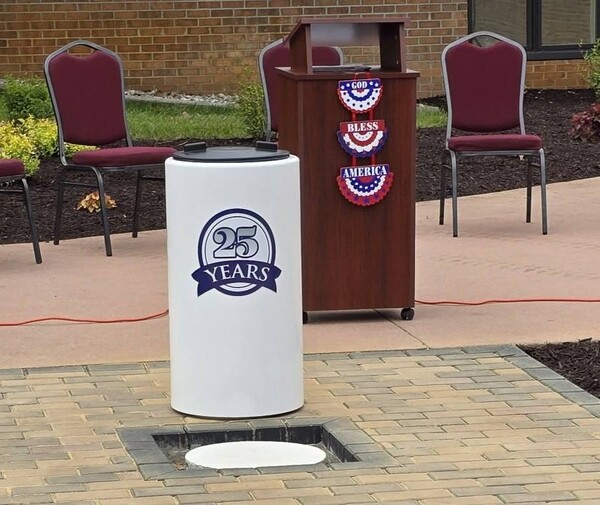 Hamburg Twp Buries Time Capsule as Part of America's 250th Celebration