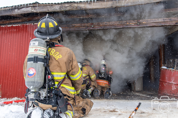 Horses Perish In Large Barn Fire