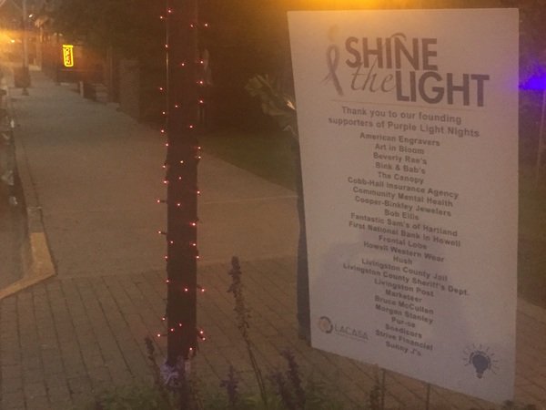 Shine the Light Ceremony Illuminates Domestic Violence Survivors' Strength