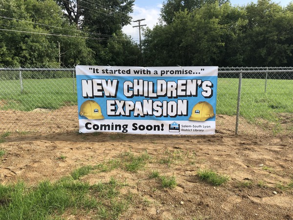 Ground Broken On Expansion To Children's Area At Salem-South Lyon Library