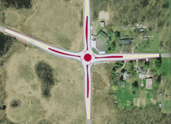 Roundabout Construction Starts Wednesday In Salem Township