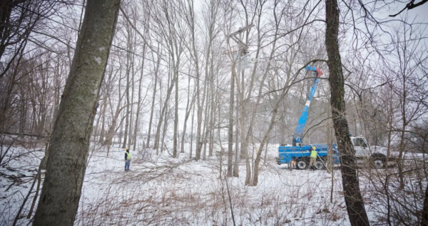 Utilities Working Around The Clock To Restore Power