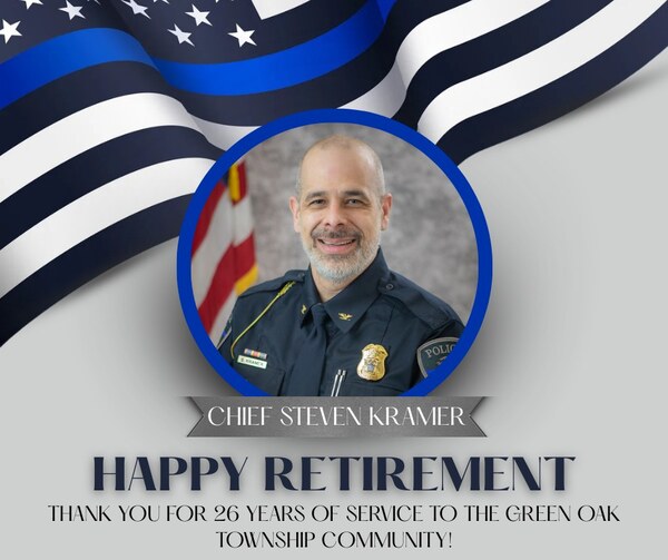 Greek Oak Township Board Accepts Retiring Police Chief's Resignation