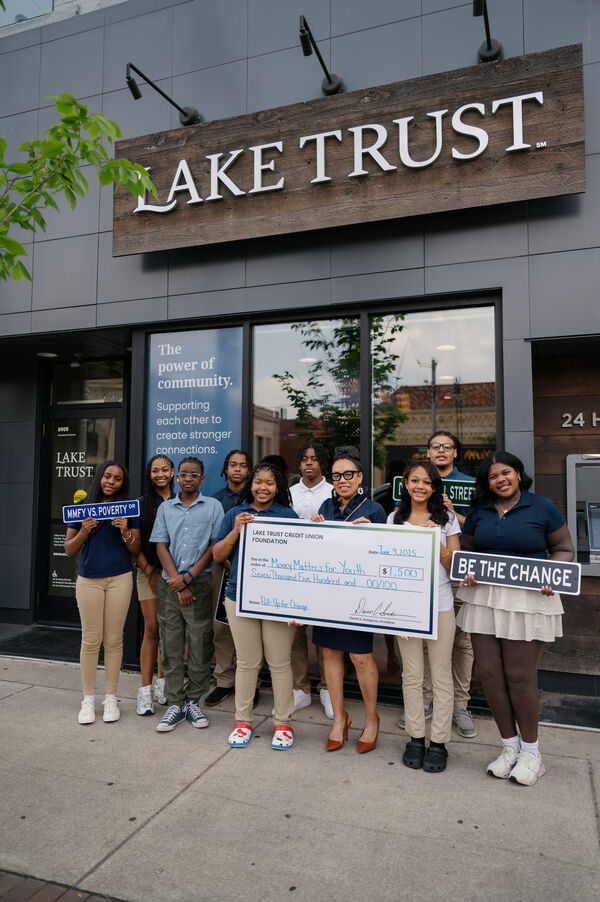 Lake Trust Foundation Donates $7,500 to Support Youth Financial Literacy Education